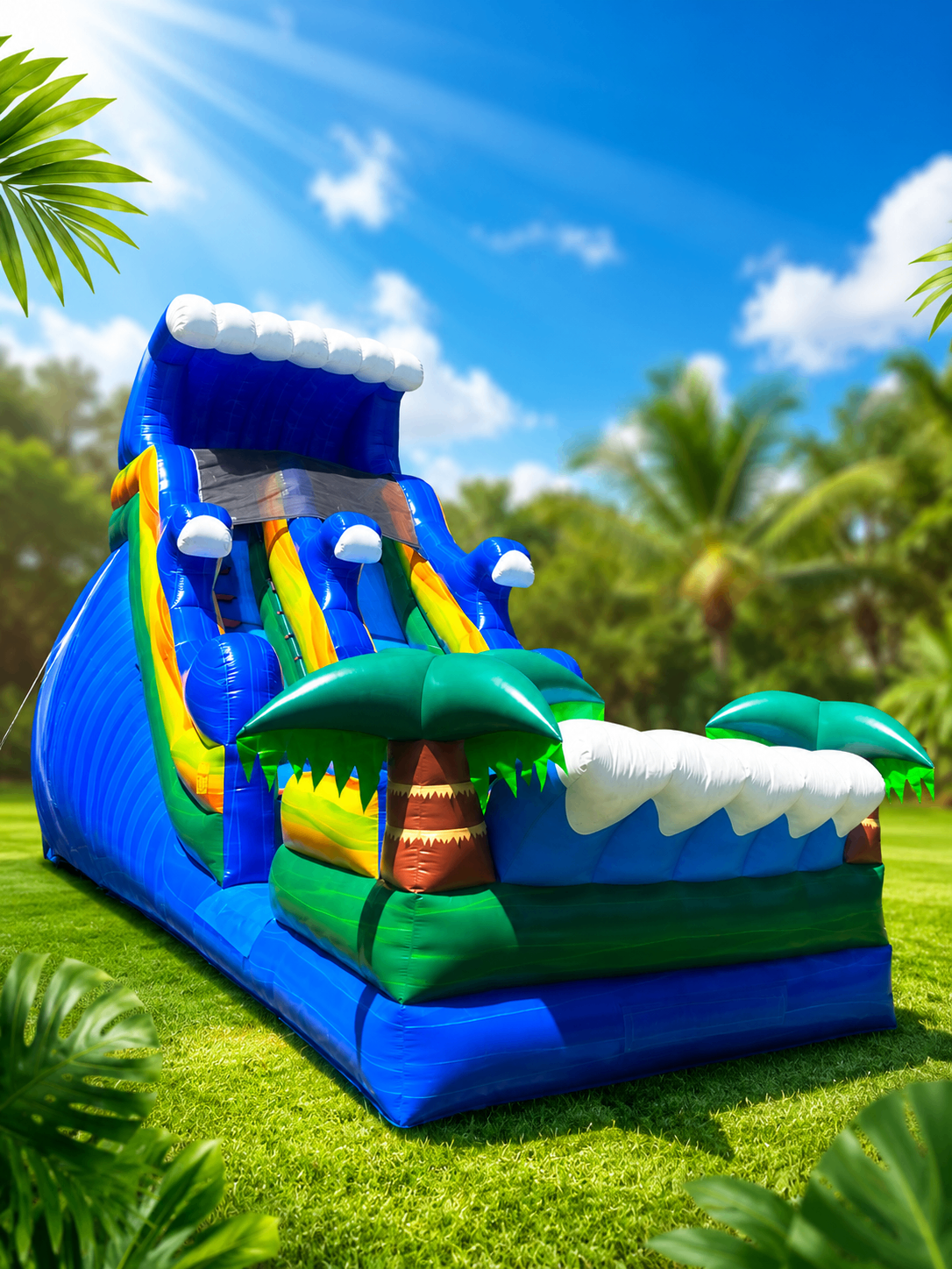 Tropical Wave Water Slide